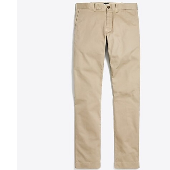 JCrew Slim-fit flex khaki pant NWT 34/34 khaki - Picture 3 of 6
